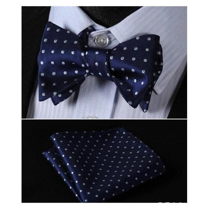 Flashy Bow Ties & Handkerchiefs Collection - Multiple Styles