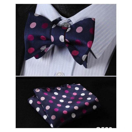 Flashy Bow Ties & Handkerchiefs Collection - Multiple Styles