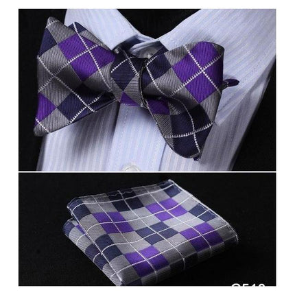 Flashy Bow Ties & Handkerchiefs Collection - Multiple Styles