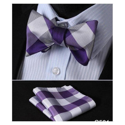 Flashy Bow Ties & Handkerchiefs Collection - Multiple Styles