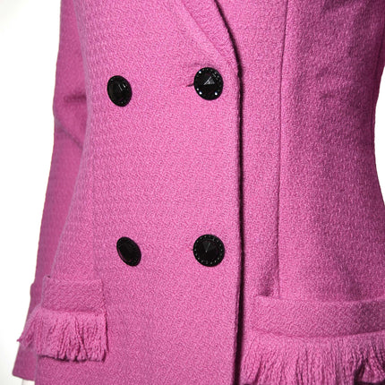 Fleur Purple Tweed Blazer