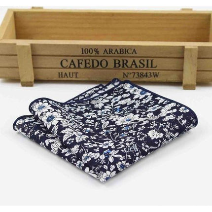 Floral Collection Pocket Squares - 20 Colors & Styles