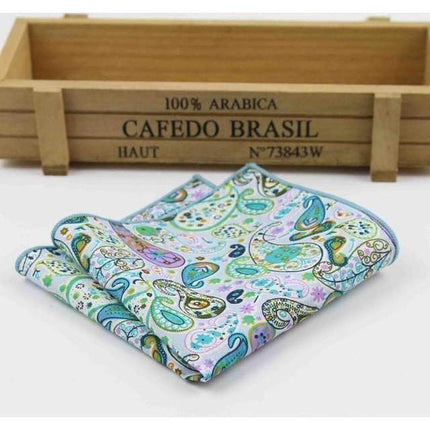 Floral Collection Pocket Squares - 20 Colors & Styles