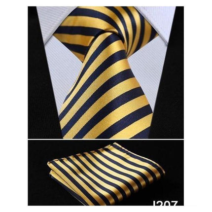 Floral Wide Neckties & Handkerchiefs Collection - Multiple Styles