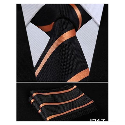 Floral Wide Neckties & Handkerchiefs Collection - Multiple Styles