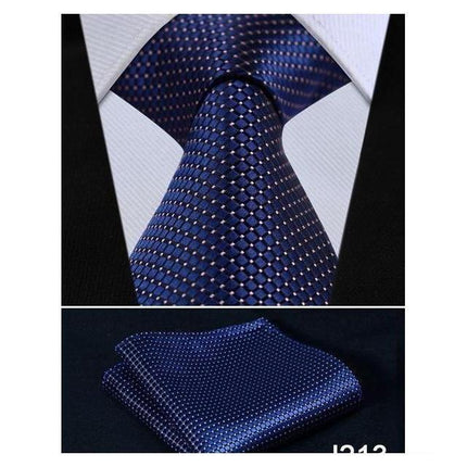 Floral Wide Neckties & Handkerchiefs Collection - Multiple Styles