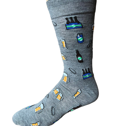 Cheers! Socks in Grey