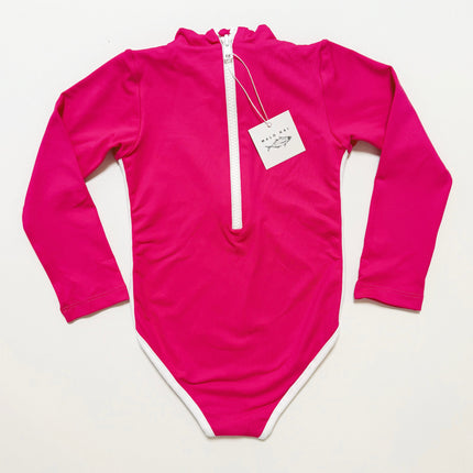 Lola One Piece Kids Swimsuit - Pitaya