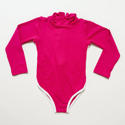 Lola One Piece Kids Swimsuit - Pitaya