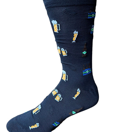 Cheers! Socks in Navy