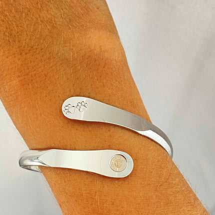 Furry Friends Bracelets, Engraved  Furiends leave paw print in your heart- Paw Prints ( Furry Friends) Dog Bracelets, Cat Bracelets ,Pet Bracelets