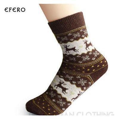 Fuzzy Warm Winter Collection Socks - 4 Colors
