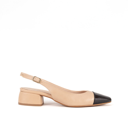Berta Slingback Nude