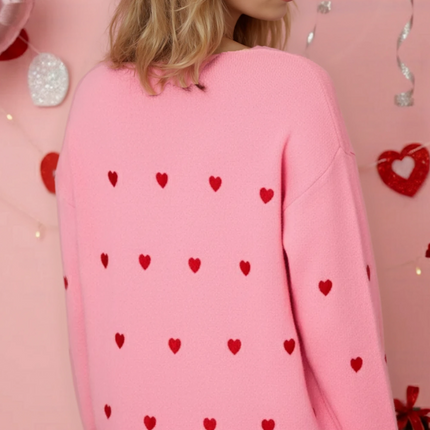 Heart sweater