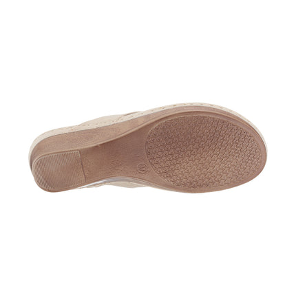 Women's Genelle Natural Wedge Sandals