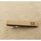 mustache G tie clip