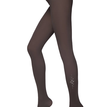 Conte Cristal 50 Den - Fantasy Opaque Women's Tights with rhinestones appliqué (16С-131СП)