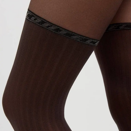 Conte Glam 40 Den - Fantasy Women's Tights with Stockings Imitation (19С-240СП)