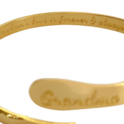 Grandma Bracelet – “Grandma’s Love Is Forever Always” Inspirational Jewelry Gift