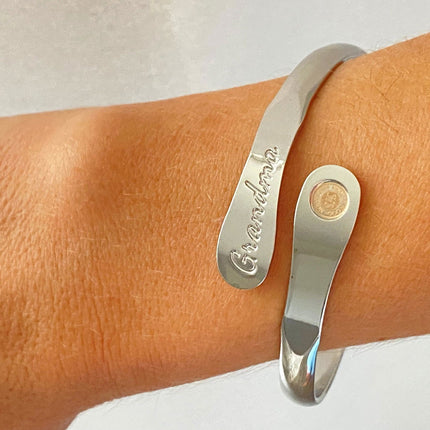 Grandma Bracelet – “Grandma’s Love Is Forever Always” Inspirational Jewelry Gift
