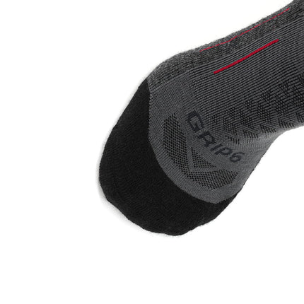 8 Pairs Graphite - Hike Crew Midweight Merino Wool Sock
