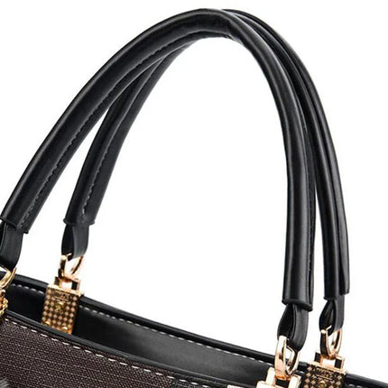 Elegant Designer Handbags for Women | PU Leather Crossbody Messenger Bag with Hairball (Girls Shoulder Bag, Top-Handle Tote)