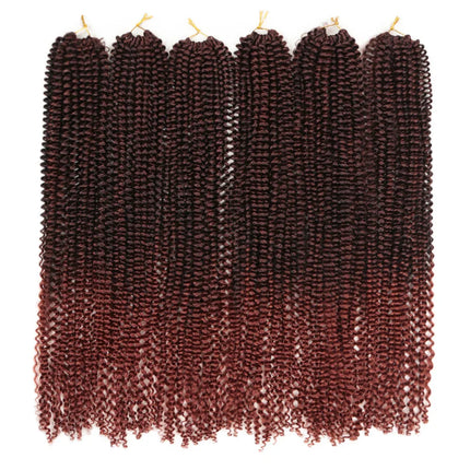 30" Passion Twist Crochet Hair - Ombre - Pre-Looped - 16 Strands/Pack - Synthetic