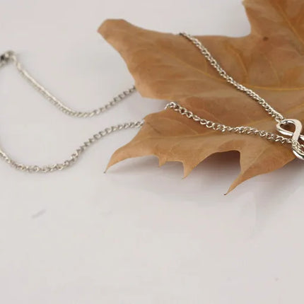 Multi Layer Necklace Chain Double Infinity Necklaces Pendants
