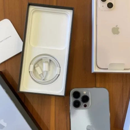 (refurbished) Apple iPhone 13 Pro 128/256/512GB/1TB ROM 6.1" Super Retina OLED RAM 6GB A15 IOS Face ID NFC 5G Smartphone