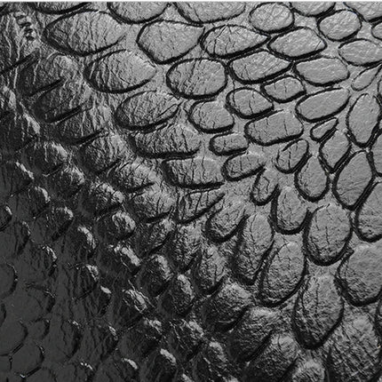 Luxury Crocodile Pattern Handbag for Women | Winter New PU Leather Tassel Shoulder Bag (Brands Design Handle Bag, Lady Purse)