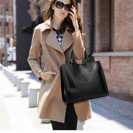 Vintage PU Bags Women Messenger Bags High Quality Oil Wax Female Leather Handbags Ladies Shoulder Bag