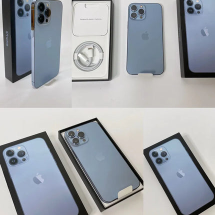 (Refurbished) Apple iPhone 13 Pro 128/256/512GB/1TB ROM 6.1" Super Retina OLED RAM 6GB A15 IOS Face ID NFC 5G Smartphone 13pro