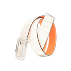 Silver buckle / 80