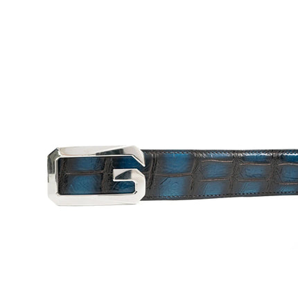 Handcrafted Alligator Leather Belts DVG12
