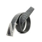 Silver buckle / 80