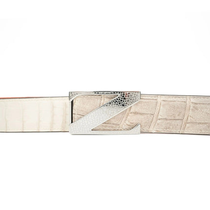 Handcrafted Alligator Leather Belts DVG140