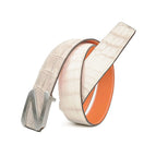 Silver buckle / 80