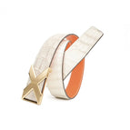 Gold buckle / 80