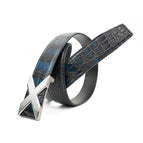 Silver buckle / 80