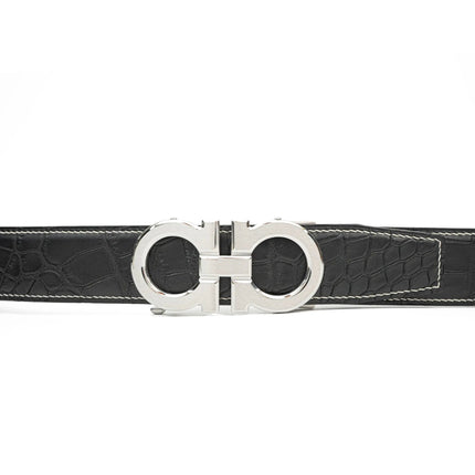 Handcrafted Alligator Leather Belts DVG245