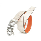 Silver buckle / 80