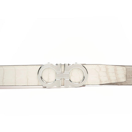 Handcrafted Alligator Leather Belts DVG252