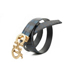 Gold buckle / 80