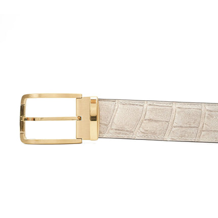 Handcrafted Alligator Leather Belts DVG285