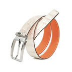 Silver buckle / 80