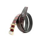 Gold buckle / 80