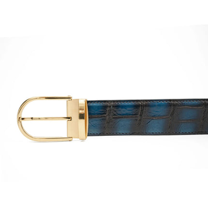 Handcrafted Alligator Leather Belts DVG331