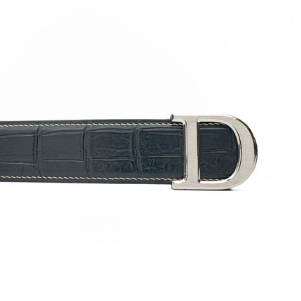 Handcrafted Alligator Leather Belts DVG343