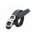 Silver buckle / 80