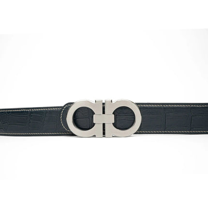 Handcrafted Alligator Leather Belts DVG345